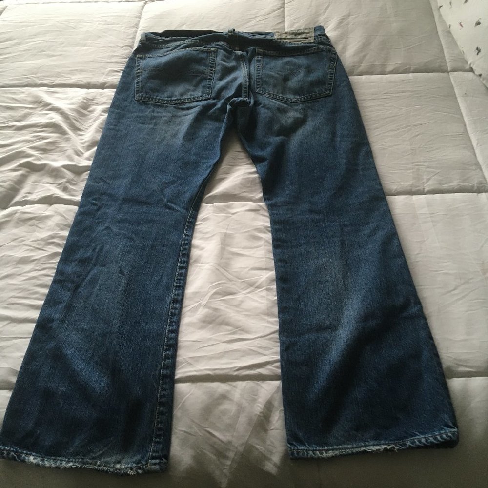 Ralph Lauren Polo Jeans 35 X 30 Button fly Bootcut